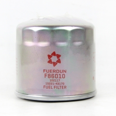 Filtro de combustible, giratorio